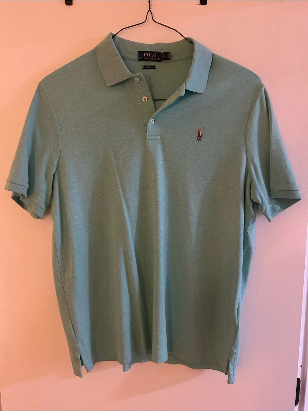 Polo by Ralph Lauren Mint Green Short-Sleeve Polo